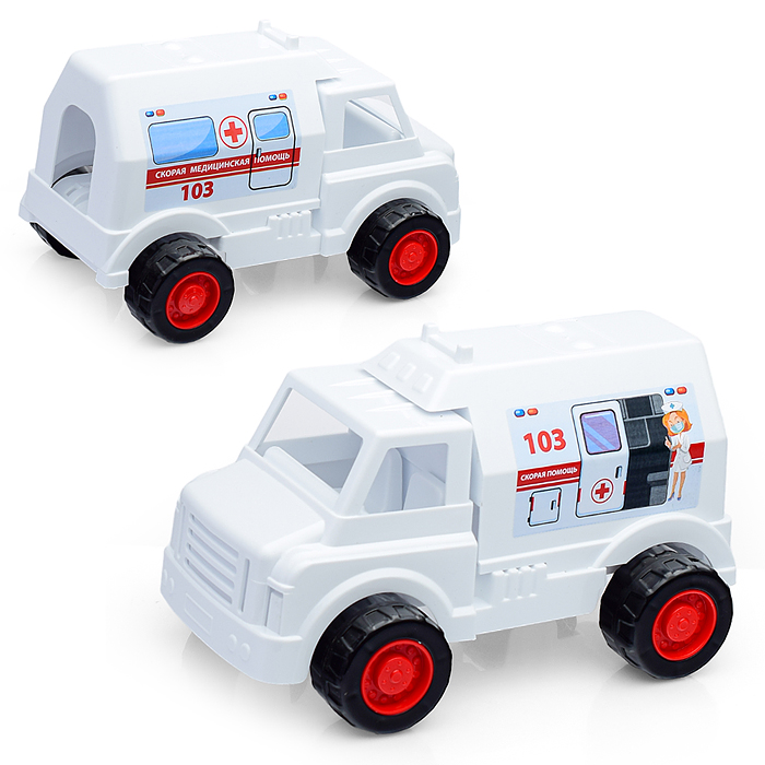 Игрушка-машинка "Скорая помощь" Игрушка-машинка "Скорая помощь"