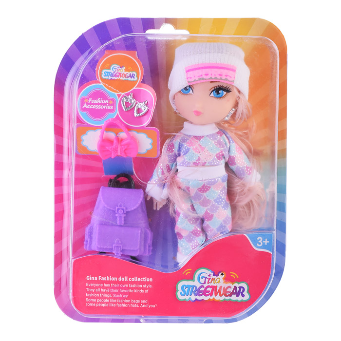 Фото к товару Кукла GN4008-6 "Валери" с аксессуарами, на листе Кукла GN4008-6 "Валери" с аксессуарами, на листе