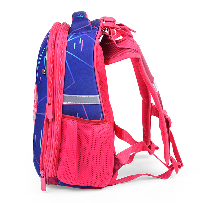 Рюкзак каркасный "Пёс в наушниках" формованный из полимеров, материал: нейлон, полиэстер