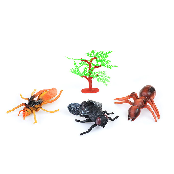 Набор животных KC713-1 "Жизнь насекомых" в пакете