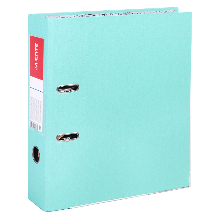 Папка с арочным механизмом "Pastel" A4 75 мм PVC собранная, металлическая окантовка, запе