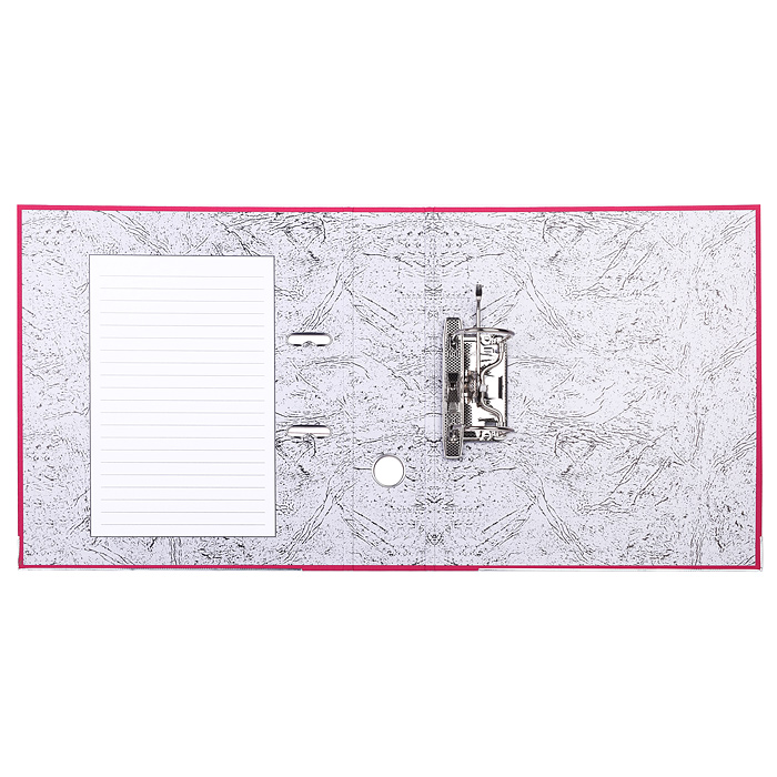 Папка с арочным механизмом A4 75 мм PVC собранная, металлическая окантовка, запечатка фо