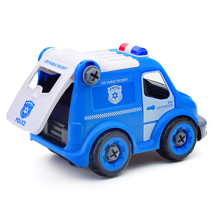 Фото к товару Конструктор LM8021/22-SY-2 "Полиция" в коробке Конструктор LM8021/22-SY-2 "Полиция" в коробке