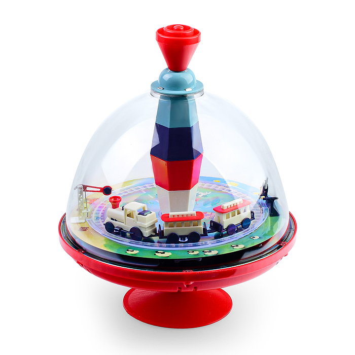 Юла UT0040 "Путешествие паровозика" в коробке