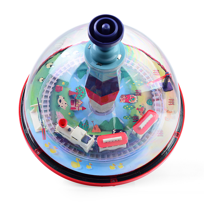 Юла UT0040 "Путешествие паровозика" в коробке