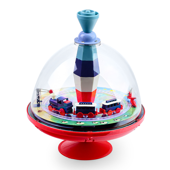 Юла UT0040 "Путешествие паровозика" в коробке