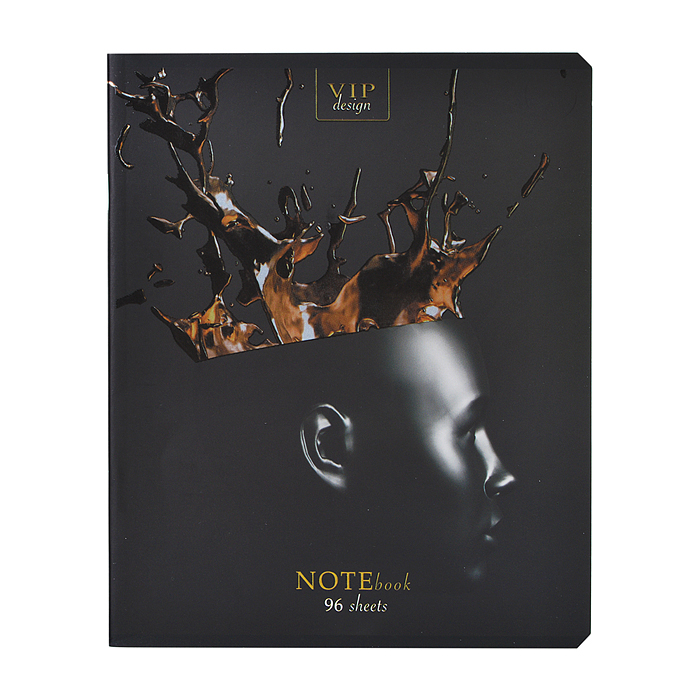 Тетрадь 96 л. клетка А5 "Полет мысли" скрепка