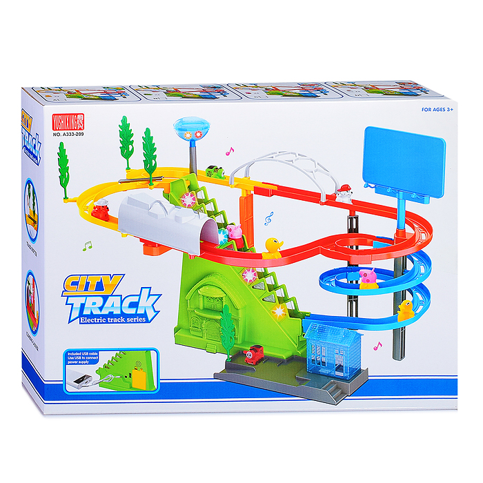 Трек A333-209B "Мой город" в коробке