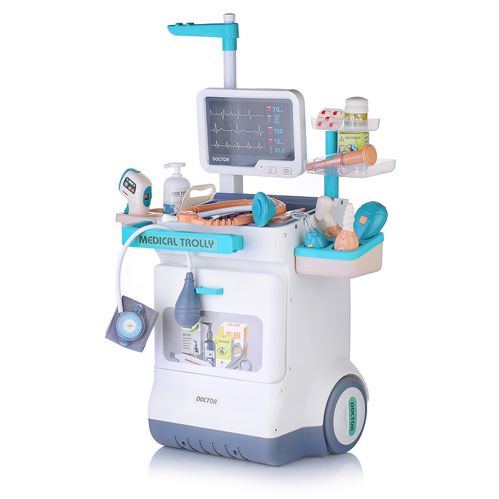 Фото к товару Игровой набор 660-89 "Лучший доктор" свет/звук, в коробке Игровой набор 660-89 "Лучший доктор" свет/звук, в коробке