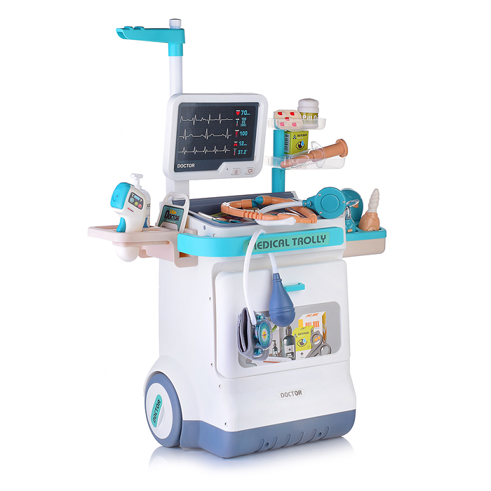 Фото к товару Игровой набор 660-89 "Лучший доктор" свет/звук, в коробке Игровой набор 660-89 "Лучший доктор" свет/звук, в коробке