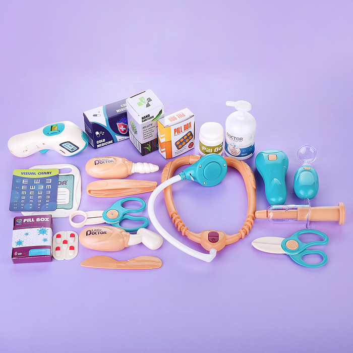 Фото к товару Игровой набор 660-89 "Лучший доктор" свет/звук, в коробке Игровой набор 660-89 "Лучший доктор" свет/звук, в коробке