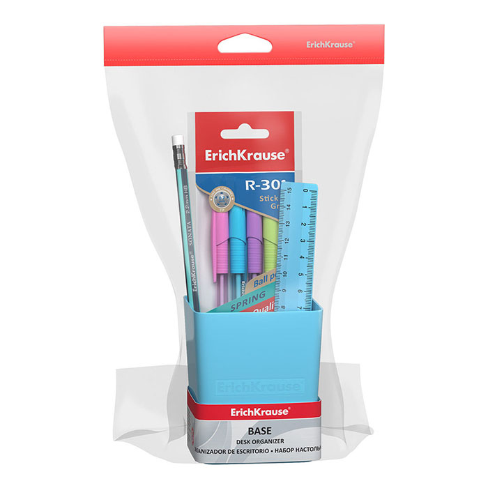 Набор настольный Base, Pastel, голубой