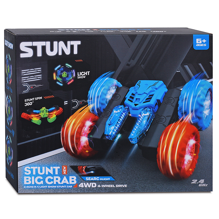 Фото к товару Машина JD155-11A "Трюкач" р/у, 27 MHz, в коробке Машина JD155-11A "Трюкач" р/у, 27 MHz, в коробке