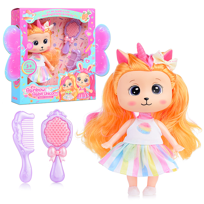 Кукла-единорожка GN0709-2 "Вивиан" в коробке 