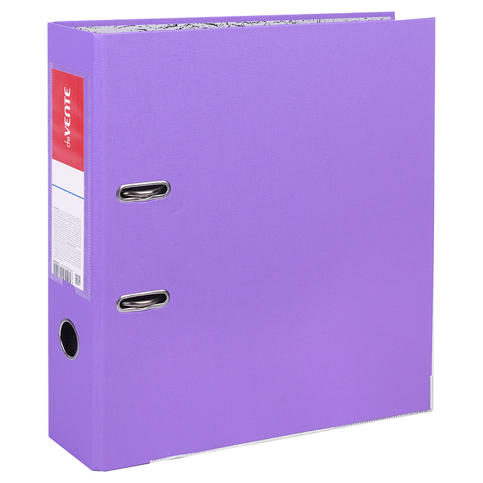 Папка с арочным механизмом "Pastel" A4 75 мм PVC собранная, металлическая окантовка, запе