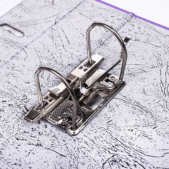 Папка с арочным механизмом "Pastel" A4 75 мм PVC собранная, металлическая окантовка, запе