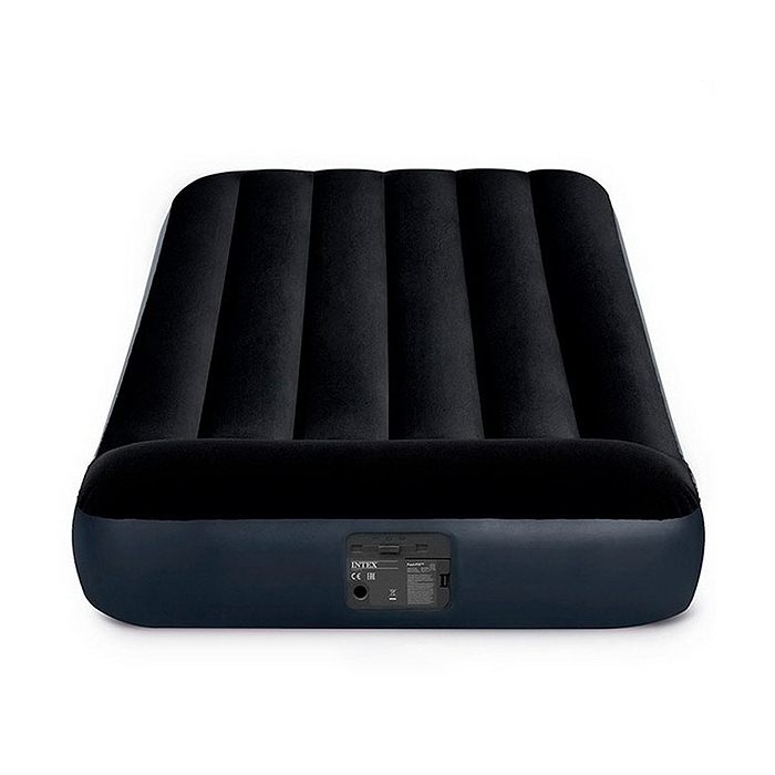 Фото к товару Односпальный надувной матрас Pillow Rest Classic Airbed, встроенный электрический насос 220В,64146ND Односпальный надувной матрас Pillow Rest Classic Airbed, встроенный электрический насос 220В,64146ND