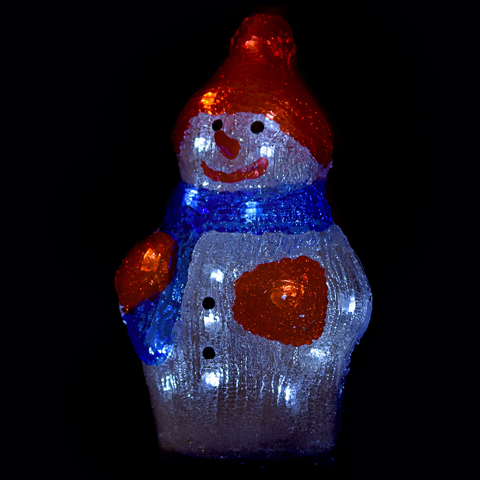 Новогоднее украшение S0317 "Снеговик" в коробке