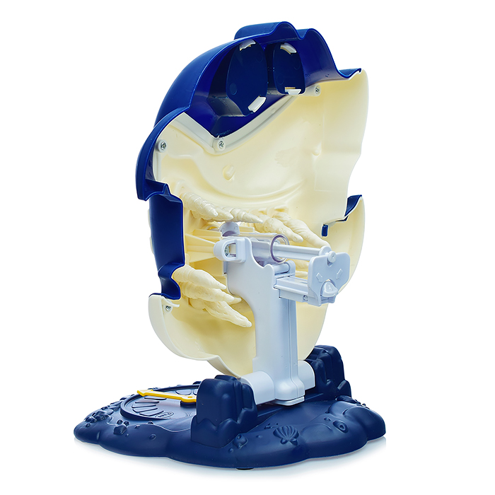 Весёлая игра 1279-2 "Брызгающая акула" в коробке