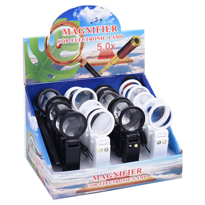 Игрушечный фонарик 00-2960 с лупой