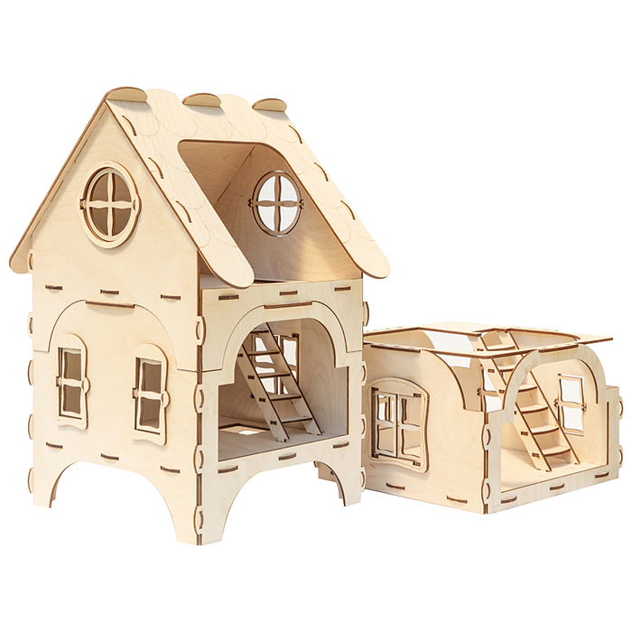 Фото к товару Домик модульный "Вдохновение" Домик модульный "Вдохновение"