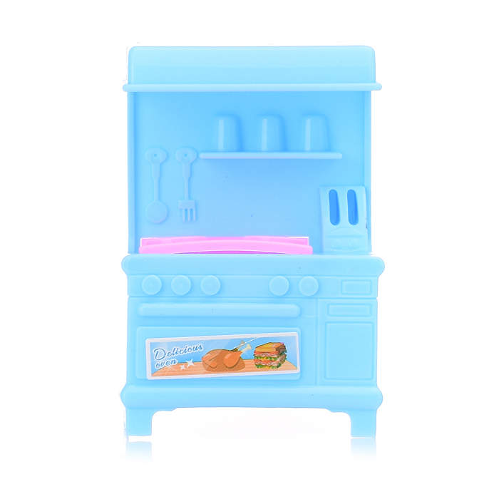 Кукла HY8888-B1 с комплектом мебели для кухни, в пакете