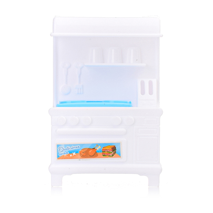 Кукла HY8888-B1 с комплектом мебели для кухни, в пакете