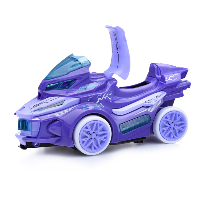 Мотоцикл-катапульта GC169-167 со светом и звуком, на батарейках, в коробке