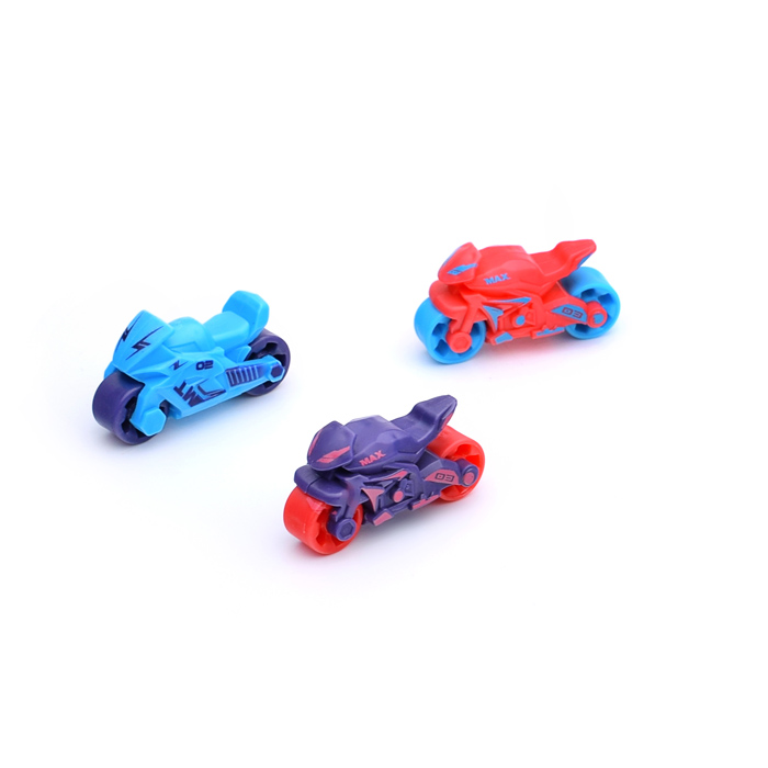 Мотоцикл-катапульта GC169-167 со светом и звуком, на батарейках, в коробке