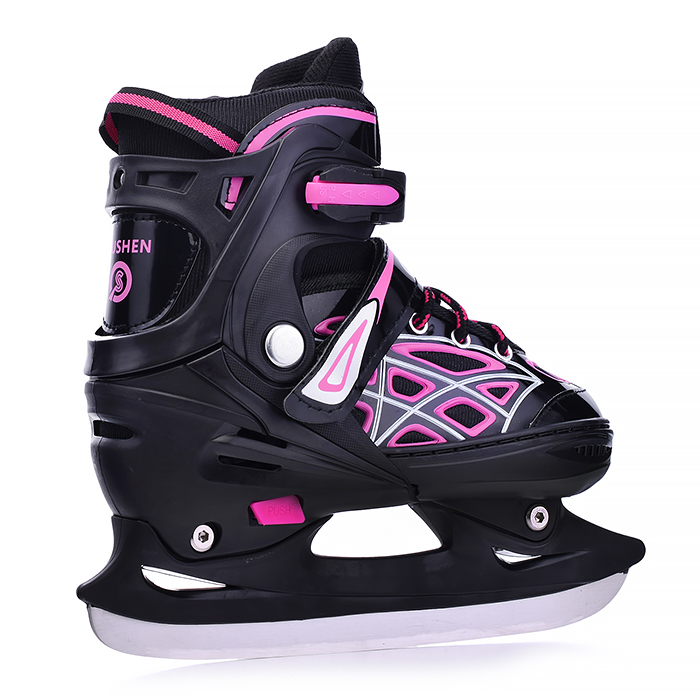 Коньки детские 00-1380, размер M, розовый