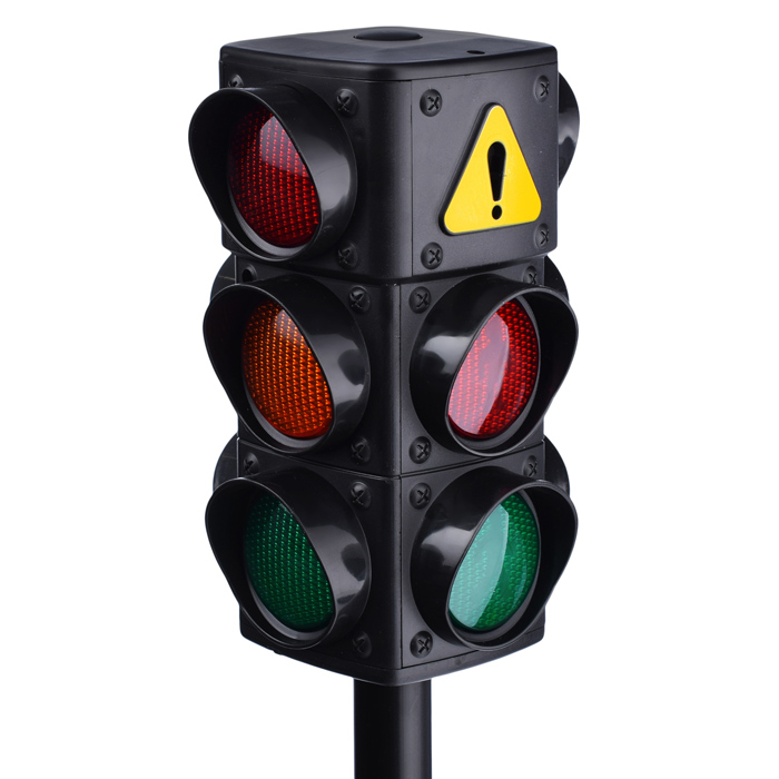 Фото к товару Светофор UT0077 большой напольный, в коробке Светофор UT0077 большой напольный, в коробке