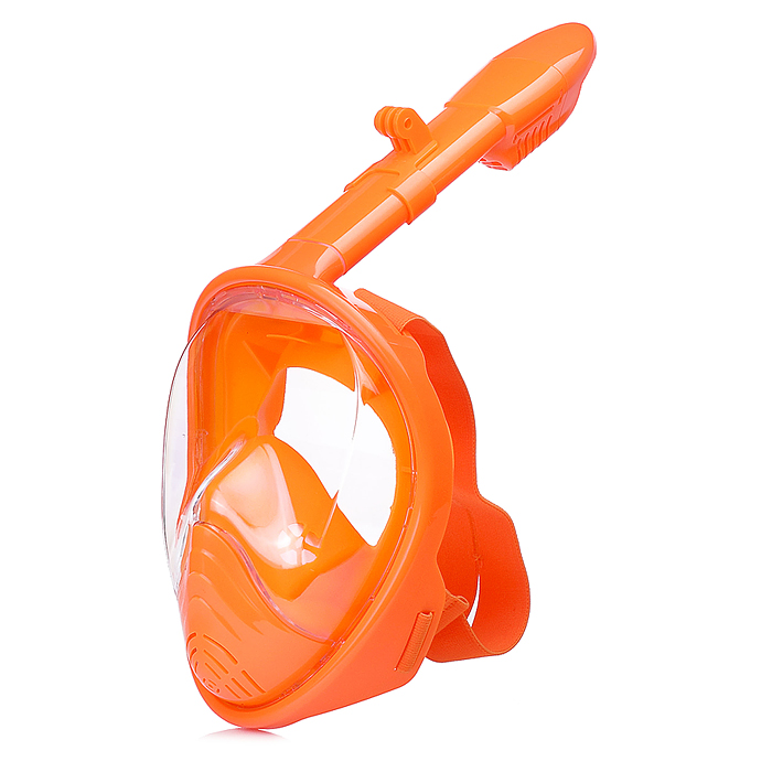 Маска для плавания 00-4084 и снорклинга, цвет Микс