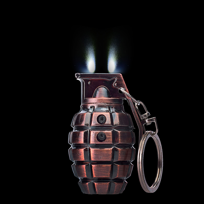 Фото к товару Игрушечный фонарик 00-3792 "Граната" белый свет + инфракрасный Игрушечный фонарик 00-3792 "Граната" белый свет + инфракрасный