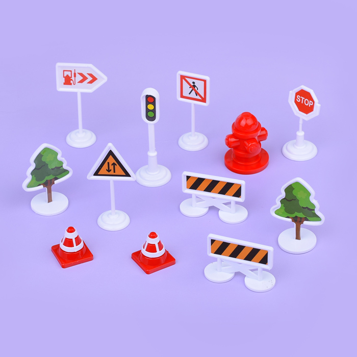 Игровой набор HS8008B "Пожарная техника" в коробке