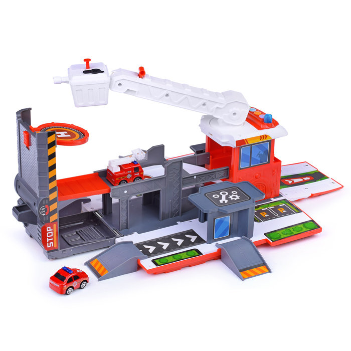 Игровой набор HS8008B "Пожарная техника" в коробке