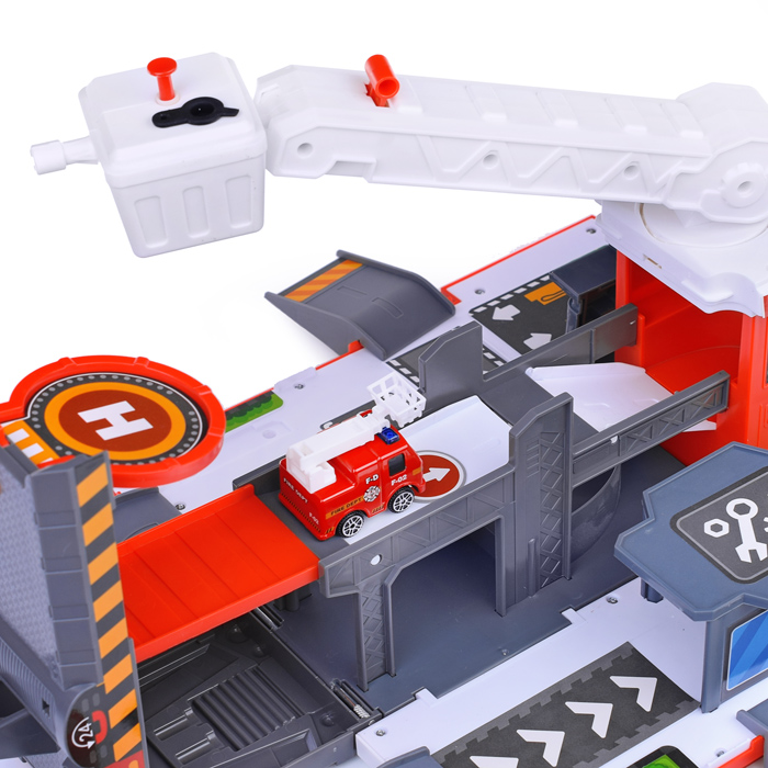 Игровой набор HS8008B "Пожарная техника" в коробке