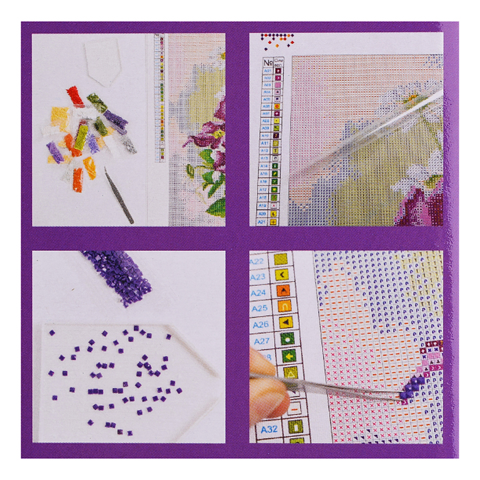 Фото к товару Кристальная (алмазная) мозаика "Под лунным светом" 40 х 50 см Кристальная (алмазная) мозаика "Под лунным светом" 40 х 50 см