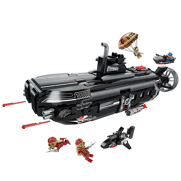 Конструктор 1730 "Подводная лодка" (1196 дет.)