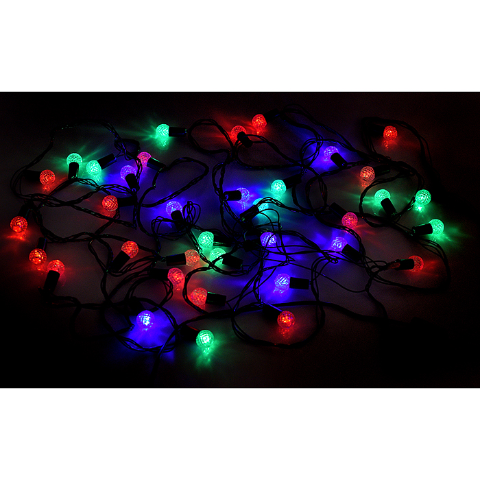 Электрогирлянда Шарик, 36 ламп, цветная