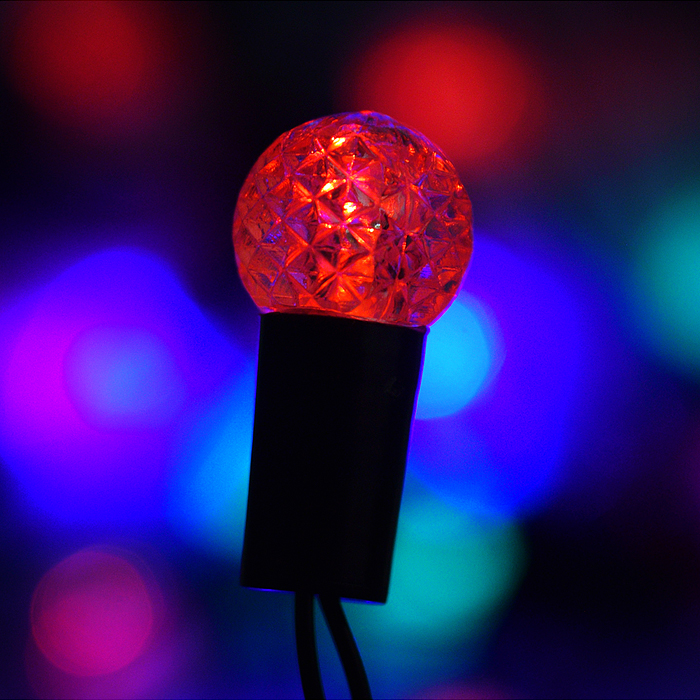 Электрогирлянда Шарик, 36 ламп, цветная