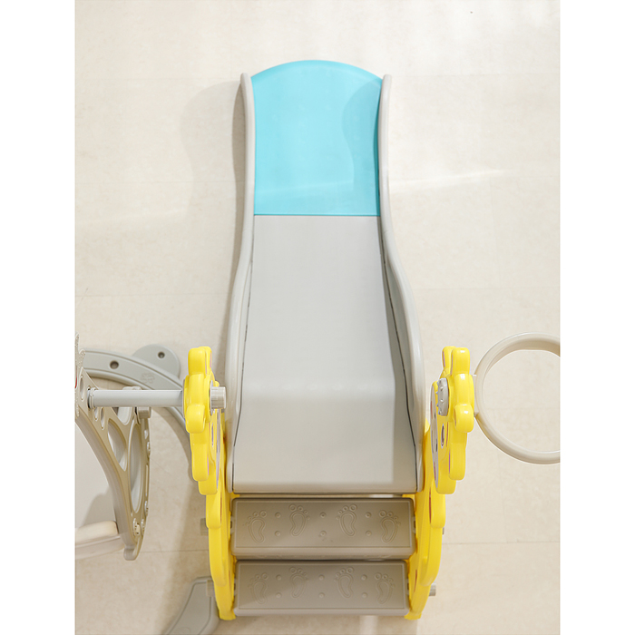 Фото к товару Комплект детский UT0111 "Жирафик" (горка и качель) Комплект детский UT0111 "Жирафик" (горка и качель)