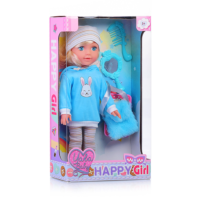 Кукла YL2335P-B "Рита" с аксессуарами, в коробке