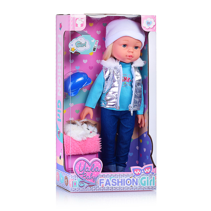 Кукла RT230C-D "Марина" с аксессуарами, в коробке