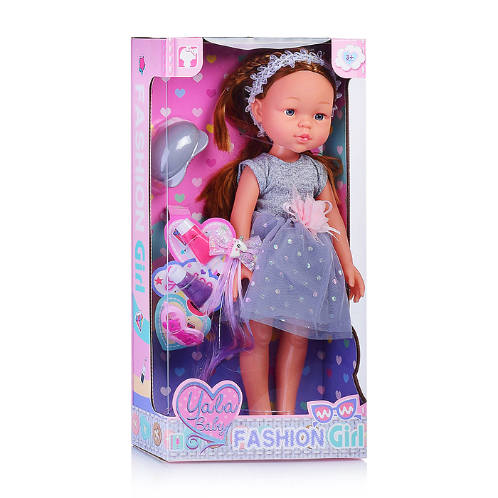 Кукла RT230D-B "Дина-2" с аксессуарами, в коробке