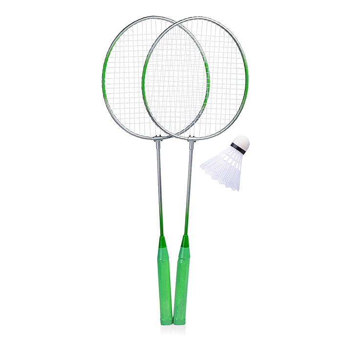 Фото к товару Набор Бадминтон R0177 (2 ракетки, волан) в сетке Набор Бадминтон R0177 (2 ракетки, волан) в сетке