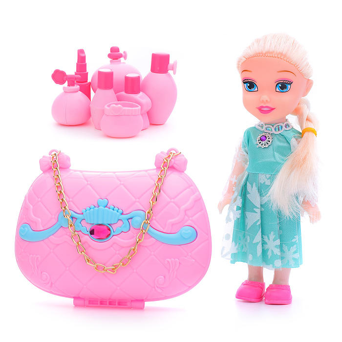 Кукла 268F с аксессуарами, в пакете 