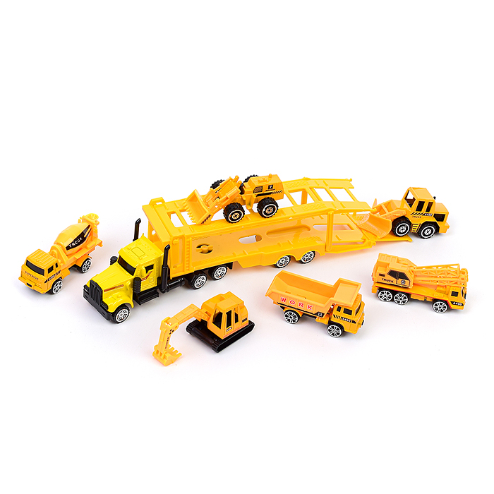 Парковка 660-A91 "Строительная техника" в коробке