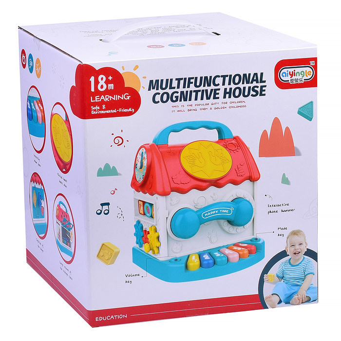 Развивающая игрушка 668-139 "Домик" в коробке