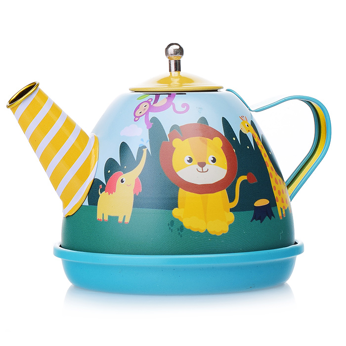 Набор посуды 86-17 "Забавные животные" в чемодане