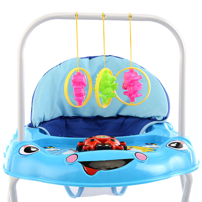 Ходунки 901-M-2 "Божья коровка" (голубой) в пакете 